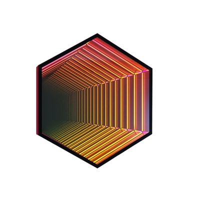 Magic Unlimited Mirror Custom 3D Flexible LED Neon Shape For Power Consumption