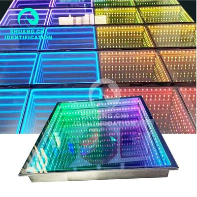 LED Light Source 5050 RGB Led Removable Glass Tiles for Interactive Neon Dance Floor