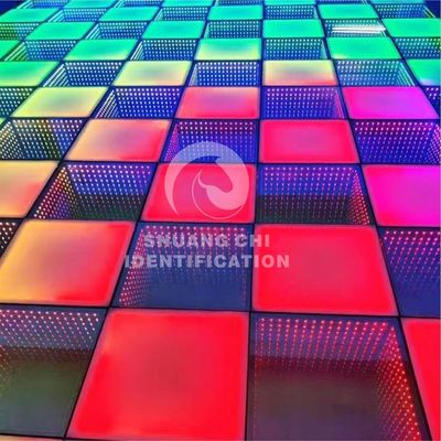 LED Light Source 5050 RGB Led Removable Glass Tiles for Interactive Neon Dance Floor