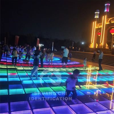 LED Light Source 5050 RGB Led Removable Glass Tiles for Interactive Neon Dance Floor