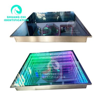 LED Light Source 5050 RGB Led Removable Glass Tiles for Interactive Neon Dance Floor