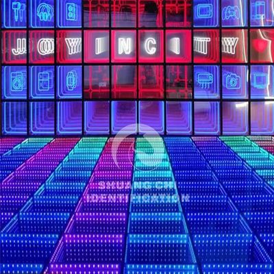 3D LED Dance Floor Infinity Dance Floor Light And Custom LED Brick Lights