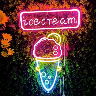 Acrylic Neon Flex LED Neon Sign for Custom Outdoor Logo and Voltage DC12V/AC110-220V