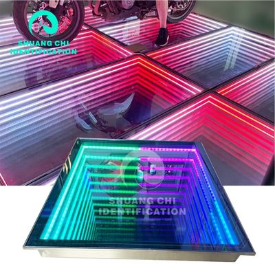 Wireless Starlight Wedding RGB DMX Disco LED Dance Floor Light for Master-Slave Setup