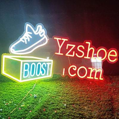 Wall Screw Fix Installation Way Flexible RGB Neon Strip Light with Custom Neon Light
