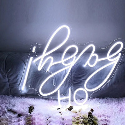 Wall Screw Fix Installation Indoor Flexible RGB Neon Strip Light with Custom Neon Light