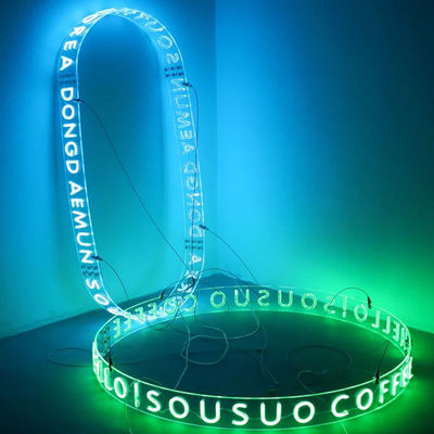 Customized Hanging Rings Neon Light for Personalized Ceiling 12V AC Input Voltage
