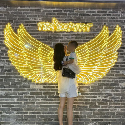 Party Bar Hom Event Decoration Neon Light Happy Birthday LED RGB Sign with Silica Gel