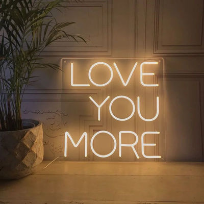 Party Decoracion Lettering Light Logo Custom LED Light with Adaptor Power Supply