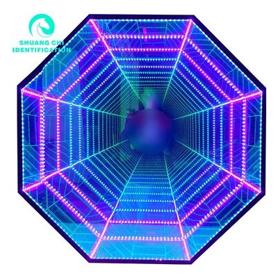 Indoor Outdoor Source Signage Abyssal 3D Mirror Neon Mirror with Custom Thickness
