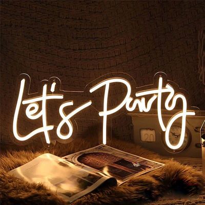 Custom Led Neon Light Name Logo Neon Sign For Bedroom Birthday Party Home