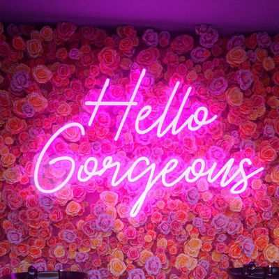 Custom Led Neon Light Name Logo Neon Sign For Bedroom Birthday Party Home