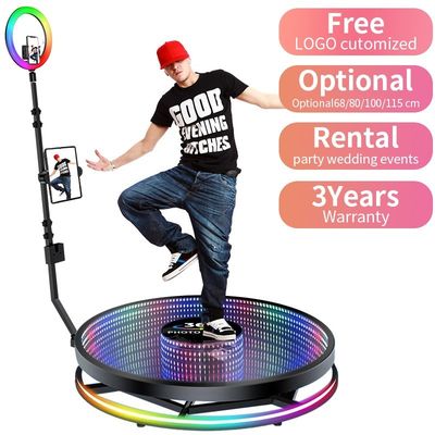 360 Photo Booth for Party Wedding Rotating Stand Length 80-120CM Load-bearing 500KG