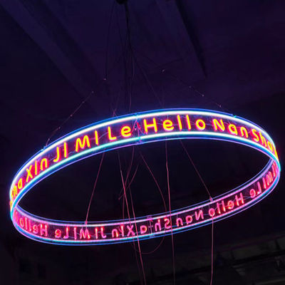 Waterproof LED Neon Flex Toroidal Ring Landscape Lamps for Color Changing Decoration