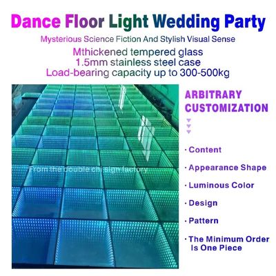DC12V/AC110-220V Customized Size Technological Light and Shadow Infinity Mirror Neon