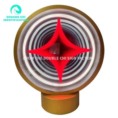 Endless Possibilities High Brightness LED Light Trifold Mirror for Indoor and Outdoor