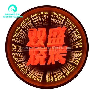 Endless Possibilities High Brightness LED Light Trifold Mirror for Indoor and Outdoor
