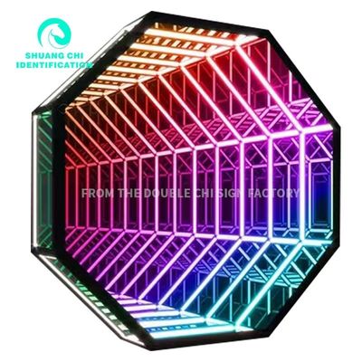 2023 Stainless Steel Housing Melaleuca Custom LED Neon Sign with Glass Graphic Material