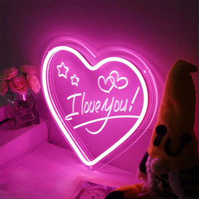 Wedding Angel Wings Wall Decor With Acrylic Marquee Letters LED Neon Sign