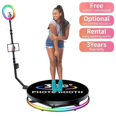 Gro Compatible 80-120CM Rotating Automatic 360 Selfie Spin Base Foto Ipad Photo Booth