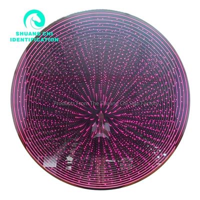 High Brightness LED Light Infinity Illusion Mirror Neon Sign for End Custom Products