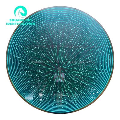 High Brightness LED Light Infinity Illusion Mirror Neon Sign for End Custom Products