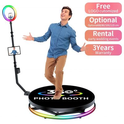 360 Degree Camera Photo Booth High Load-bearing Capacity of 500KG for Party Event