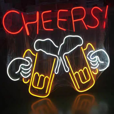 Customized Size LED Neon Sign Light for Interior Decoration Good Vibes Wall Decor