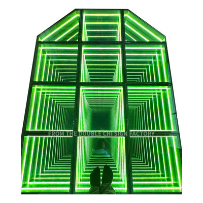 IP55-IP67 Waterproof LED Dance Floor for Wedding Party Stage DJ 3D Mirror RGB Lighting