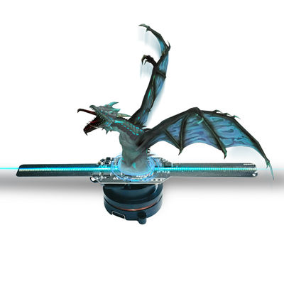 HD Holographic Rotating Hologram Projection Display 3D Fan Content Upload APP Coming