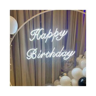 Crafted Letters LED Neon Light Sign for Customized Wedding Decor in Contemporary Style