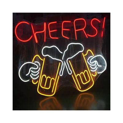 Crafted Letters LED Neon Light Sign for Customized Wedding Decor in Contemporary Style