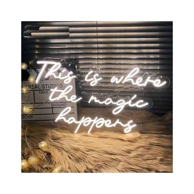 LED Strip Neon Sign Lights for Office Walls Custom Design Illuminating Statement