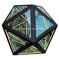 Custom Neon Sign Infinity Mirror Installation Way Hang or Hoist Perfect for Any Space
