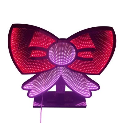Acrylic Infinity Mirror LED Lights for Christmas Holiday Party and Festive Decoration