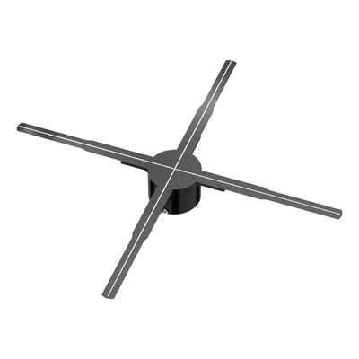 2300 Brightness 3D Holographic Fan with Wifi Control and Rotating Holographic Display