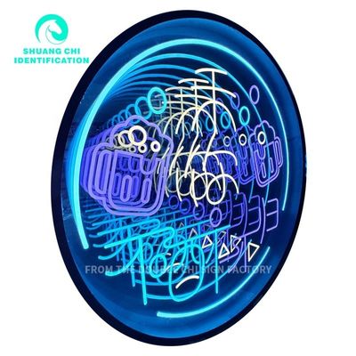 LED Strips Light Source Infinity Custom LED Neon Sign with Roundness Quadrate Octagon