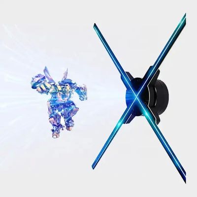 3D Holographic Advertising LED Fan with Wifi Control and Cutting-Edge Rotating Imaging