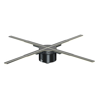 3D Holographic Advertising LED Fan with Wifi Control and Cutting-Edge Rotating Imaging