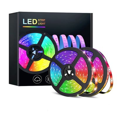 WiFi Controlled RGBW LED Strip Light 5m 10m 50m 12V 24V 5050 Colour Multicolor Change