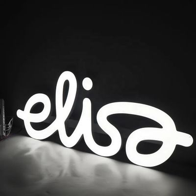 OEM Outlet Acrylic Front and Back LED Luminous Characters for Advertising Sign Display