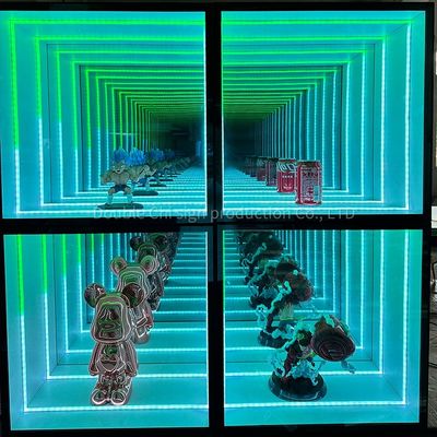 Popular Magic Effect Abyss Mirror Cabinet for Indoor and Outdoor Customized Decoration