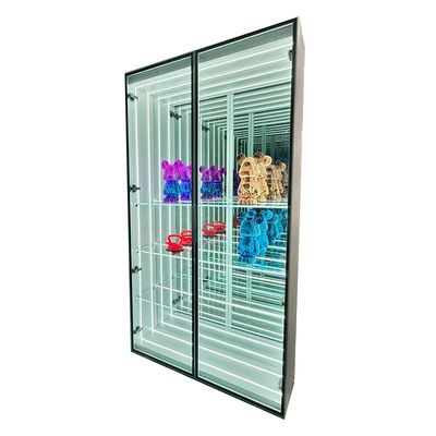 High Brightness LED Light Source Fashion Display Case for Indoor and Outdoor Settings
