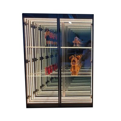 Customized Color Infinite Mirror Abyss Mirror Wine Bar Cabinet for Fashionable Trends