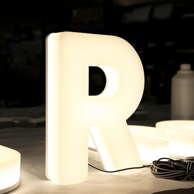Stainless Steel Backlit Sign Customizable 3D Letter Display for Electronic Company Logos