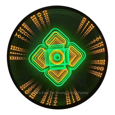 Transform Your Space with Infinite Mirror 3D Custom Led Neon Sign Embrace Creativity