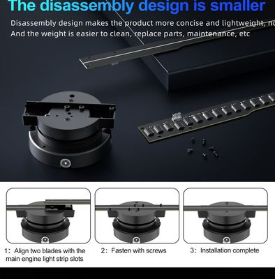 3D Hologram Fan with High Contrast Ratio 1.692MM and Input Voltage 100-240W/AC 50/60HZ