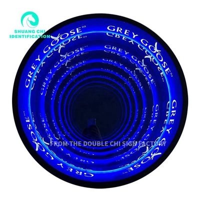 Acrylic Indoor Neon Mirror Craftsmanship A Perfect Combination of Art and Precision