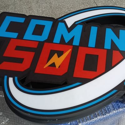 Customized Outdoor Illuminated Signs Channel Illuminated Acrylic Sign for Advertising