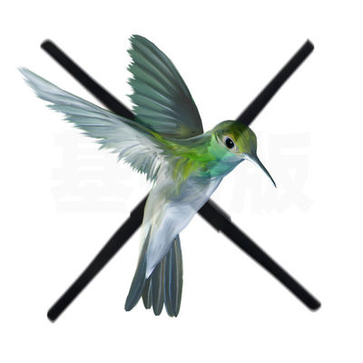 3D Holographic Display Fan with LED 24 Hours Response Time and 176° Viewing Angle